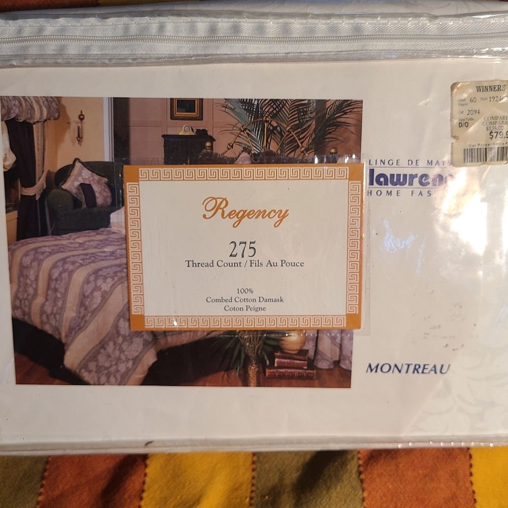 Regency Purple Bedding Set by